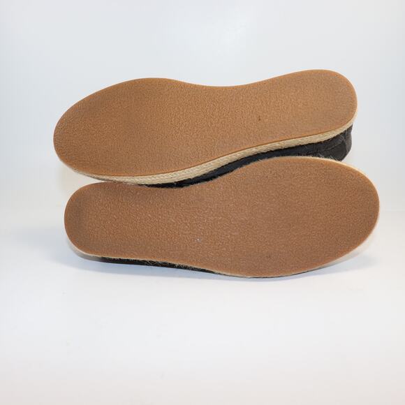 Crown Vintage Mac Suede Hidden Wedge Sz 8 Bootie Tassel Lace Gray - Picture 5 of 6